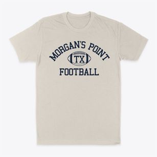 Morgan's Point Texas Football Classic Dad T-Shirt
