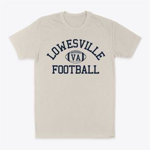 Lowesville Virginia Football Classic Dad T-Shirt