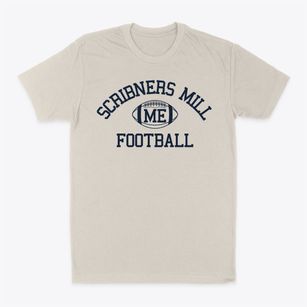 Scribners Mill Maine Football Classic Dad T-Shirt