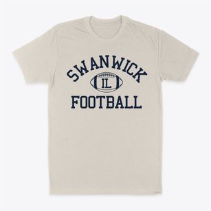 Swanwick Illinois Football Classic Dad T-Shirt