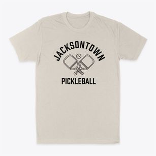 Jacksontown North Carolina Pickleball Classic Dad T-Shirt
