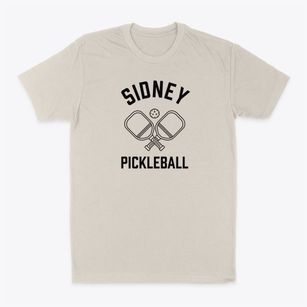 Sidney New Jersey Pickleball Classic Dad T-Shirt