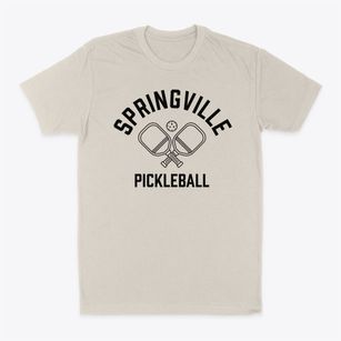 Springville New York Pickleball Classic Dad T-Shirt