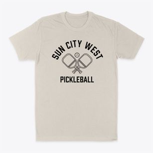 Sun City West Arizona Pickleball Classic Dad T-Shirt