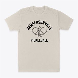 Hendersonville North Carolina Pickleball Classic Dad T-Shirt