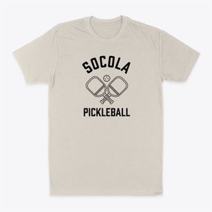 Socola Louisiana Pickleball Classic Dad T-Shirt