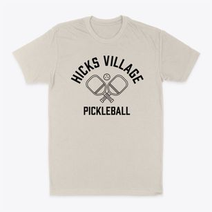 Hicks Village North Carolina Pickleball Classic Dad T-Shirt