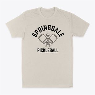 Springdale Texas Pickleball Classic Dad T-Shirt