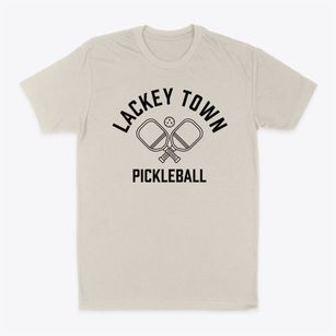 Lackey Town North Carolina Pickleball Classic Dad T-Shirt