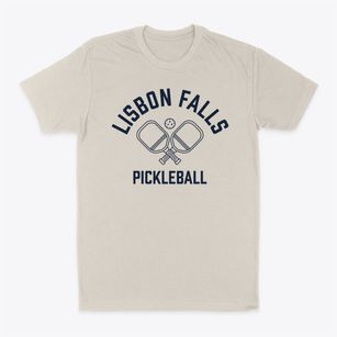 Lisbon Falls Maine Pickleball Classic Dad T-Shirt