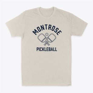 Montrose Michigan Pickleball Classic Dad T-Shirt