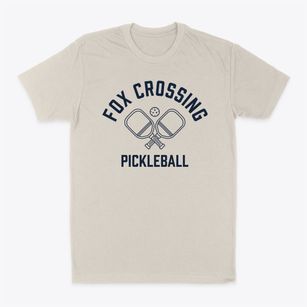 Fox Crossing Wisconsin Pickleball Classic Dad T-Shirt