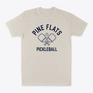 Pine Flats Pennsylvania Pickleball Classic Dad T-Shirt