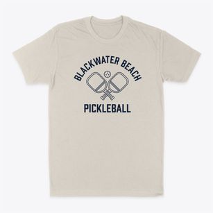 Blackwater Beach Delaware Pickleball Classic Dad T-Shirt