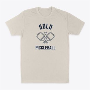 Solo New Mexico Pickleball Classic Dad T-Shirt