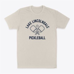 Lake Lincolndale New York Pickleball Classic Dad T-Shirt