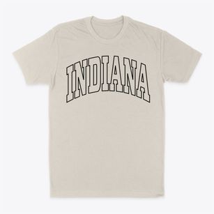  Indiana Trendy State Classic Dad T-Shirt