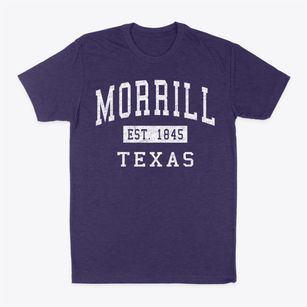Morrill Texas Classic Established Classic Dad T-Shirt