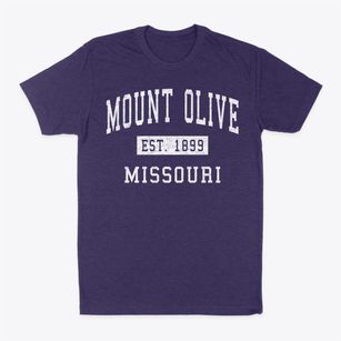 Mount Olive Missouri Classic Established Classic Dad T-Shirt