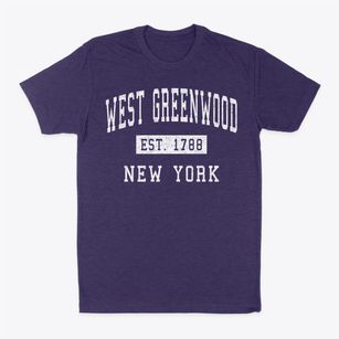 West Greenwood New York Classic Established Classic Dad T-Shirt