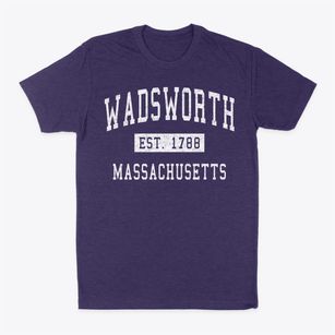Wadsworth Massachusetts Classic Established Classic Dad T-Shirt