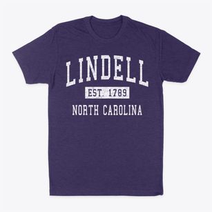 Lindell North Carolina Classic Established Classic Dad T-Shirt