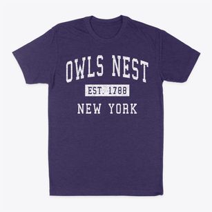 Owls Nest New York Classic Established Classic Dad T-Shirt