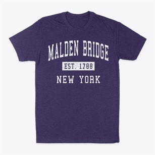 Malden Bridge New York Classic Established Classic Dad T-Shirt