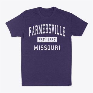 Farmersville Missouri Classic Established Classic Dad T-Shirt