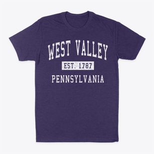 West Valley Pennsylvania Classic Established Classic Dad T-Shirt