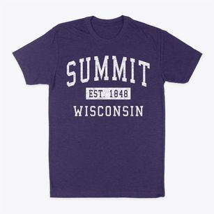 Summit Wisconsin Classic Established Classic Dad T-Shirt