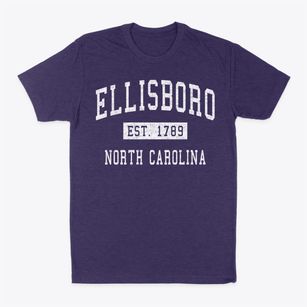 Ellisboro North Carolina Classic Established Classic Dad T-Shirt