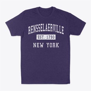 Rensselaerville New York Classic Established Classic Dad T-Shirt