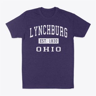 Lynchburg Ohio Classic Established Classic Dad T-Shirt