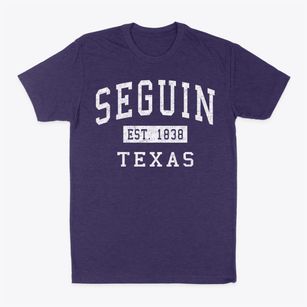 Seguin Texas Classic Established Classic Dad T-Shirt