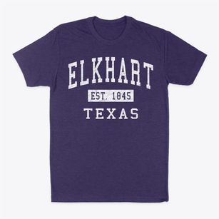 Elkhart Texas Classic Established Classic Dad T-Shirt