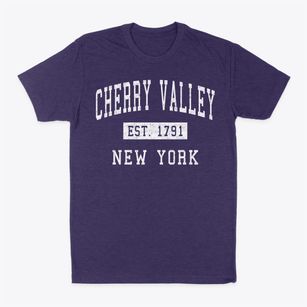 Cherry Valley New York Classic Established Classic Dad T-Shirt
