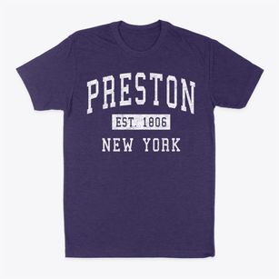 Preston New York Classic Established Classic Dad T-Shirt
