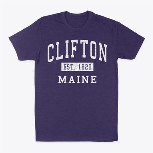 Clifton Maine Classic Established Classic Dad T-Shirt