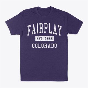 Fairplay Colorado Classic Established Classic Dad T-Shirt