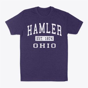 Hamler Ohio Classic Established Classic Dad T-Shirt