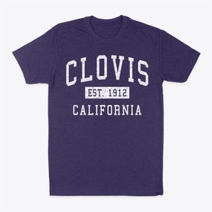 Clovis California Classic Established Classic Dad T-Shirt