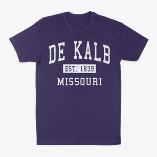 De Kalb Missouri Classic Established Classic Dad T-Shirt