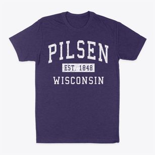 Pilsen Wisconsin Classic Established Classic Dad T-Shirt
