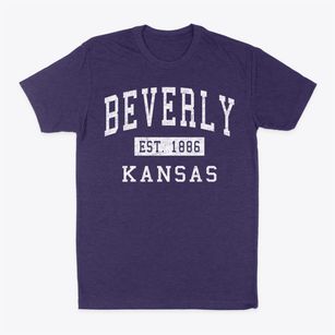 Beverly Kansas Classic Established Classic Dad T-Shirt