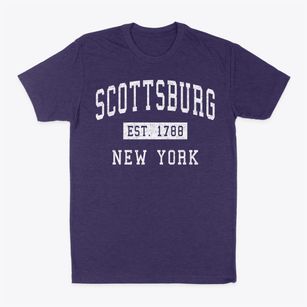 Scottsburg New York Classic Established Classic Dad T-Shirt