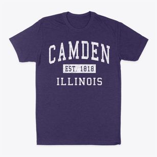Camden Illinois Classic Established Classic Dad T-Shirt
