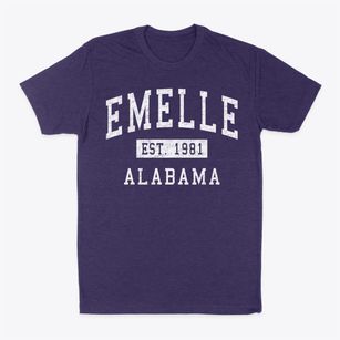 Emelle Alabama Classic Established Classic Dad T-Shirt