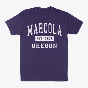 Marcola Oregon Classic Established Classic Dad T-Shirt