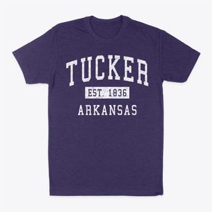 Tucker Arkansas Classic Established Classic Dad T-Shirt